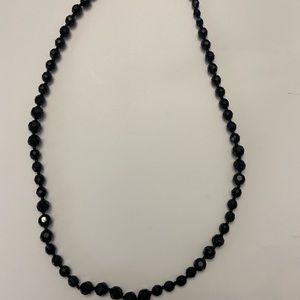 New women’s beautiful black beads necklace